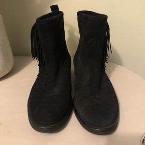 Ivylee Copenhagen Suede Fringe Boots 39-9 US